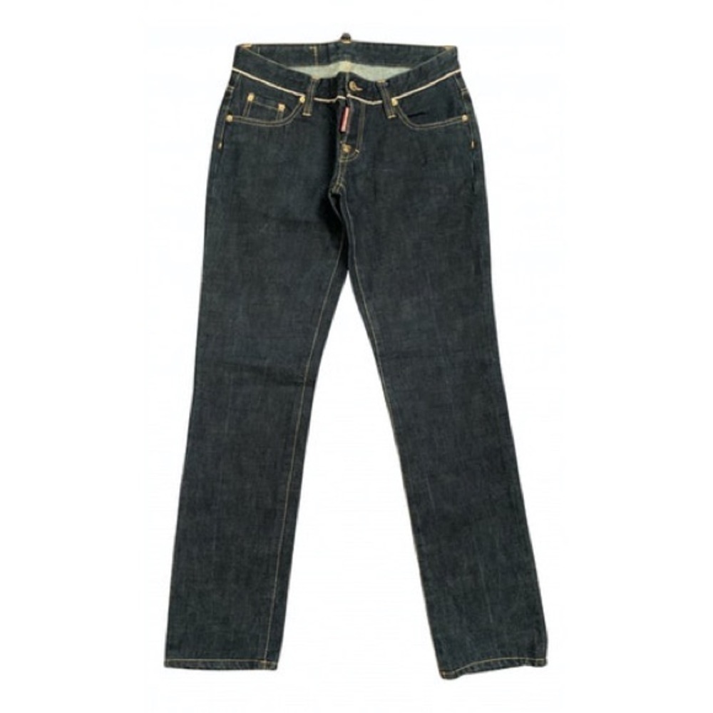 DSQUARED2 Straight Jeans In Blue SZ 38